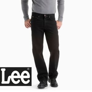 NEW Vintage Men's Straight Leg Black Lee Jeans